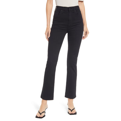 Mother High Rise Black Rider Ankle Denim Jeans Size 23