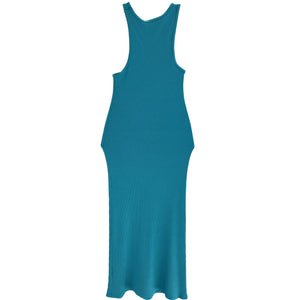 Simon Miller Ribbed Blue Mawga Dress Size S