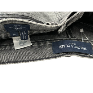 Veronica Beard Two-Tone Black Taylor Denim Jeans Size 30