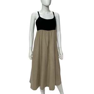 Hatch Elegant Sand Black Mona Dress Size 1