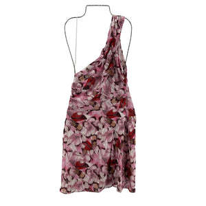Iro Asymmetric Mixed Pink Cevals Dress Size 36 EU / 4 US