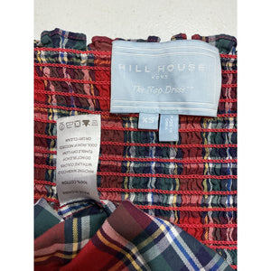 Hill House Home 'The Athena' Red Cotton Nap Dress Size XS