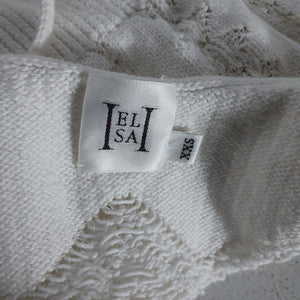 Helsa Knit Ivory Adam Tank Size XXS Top Camisole
