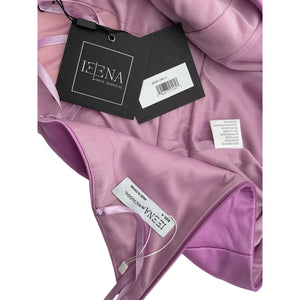 Mac Duggal Satin Lilac Ieena Minidress Size 4