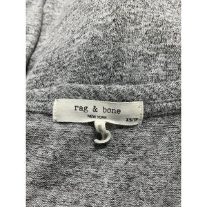 Rag & Bone Classic Light Gray Hudson Long-Sleeve Tee Size XS