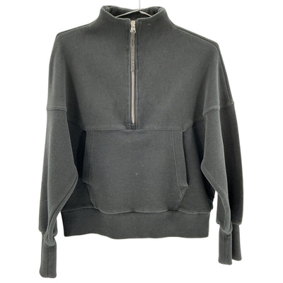 Varley Ribbed Black Acadia Sweatshirt Size L