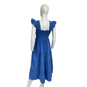 Hill House Home The Ellie Blue Cotton Nap Dress Size S