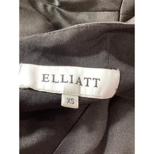 Elliatt Elliatt Black 'Camo' Halter Neck Asymmetrical Dress Size XS