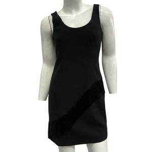 Cinq à Sept Beaded Black Alanna Dress Size 0