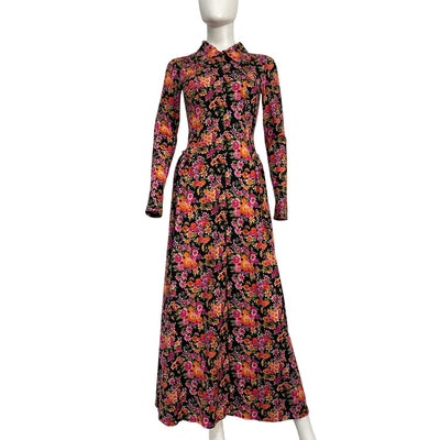 Commission Floral Multicolor Dean Maxi Dress Size 0
