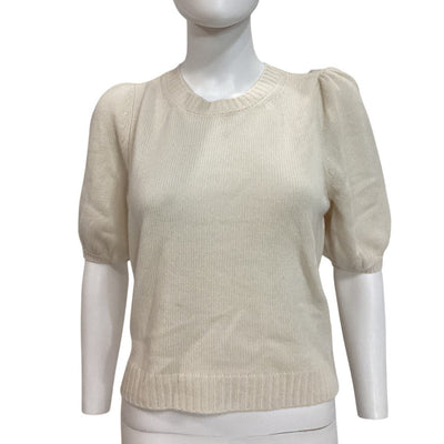 Paige Cozy Ivory Lucerne Sweater Size S NWT