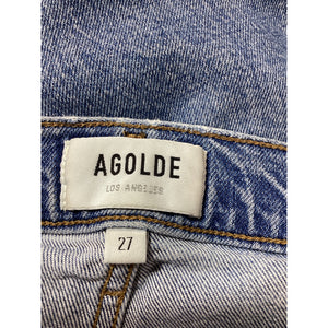Agolde 'Riley' High Rise Denim Jeans Size 27