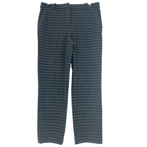 Theory Gingham Cropped Multicolor Treeca Pants Size 6