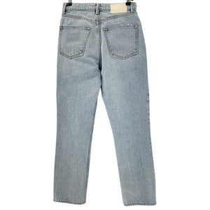 GRLFRND Classic Blue Karolina High Rise Straight Denim Jeans Size 25