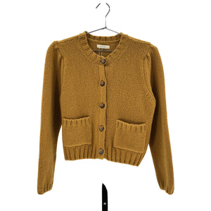 Dôen 'Risette' Yellow Cardigan Size M