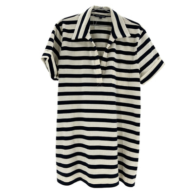 Veronica Beard Striped Multicolor Cayden Polo Dress Size XL