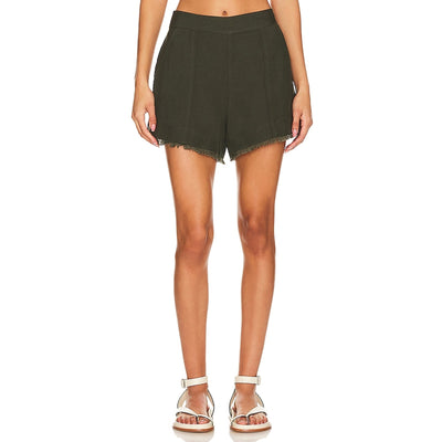 Simkhai Tailored Winter Green Dax Shorts Size S