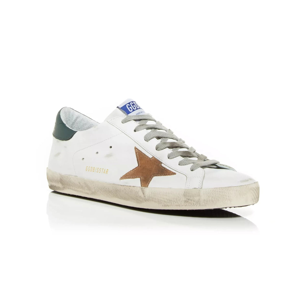 Golden Goose Distressed White Nude Superstar Sneakers Size IT 39/US 6