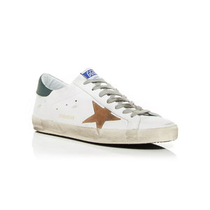 Golden Goose Distressed White Nude Superstar Sneakers Size IT 39/US 6