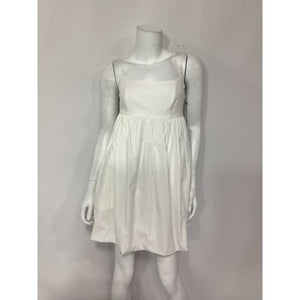 Lpa 'Daria' White Poplin Side Seam Pockets Dress Size XS - NWT