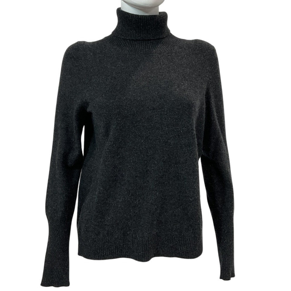 Naadam Cozy Smoke Classic Turtleneck Sweater Size M