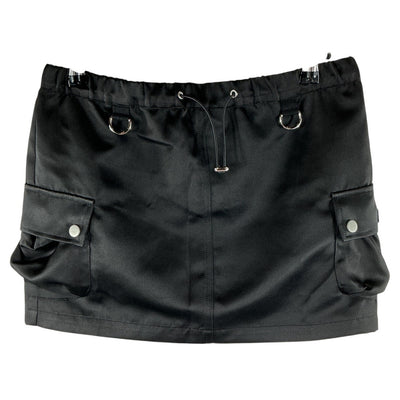 Coperni Tailored Black Cargo Mini Skirt Size 34 EU / US 2 NWT