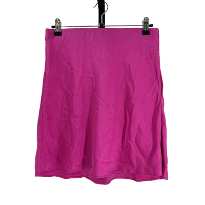 Cami Nyc Silky Fuchsia Aviva Mini Skirt Size M
