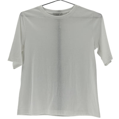 Vince Easy White Elbow-Sleeve T-Shirt Size XS