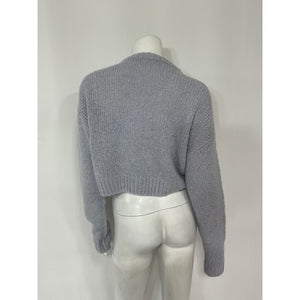 Reformation 'Wenda' Purple V Neck Sweater Size S