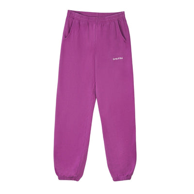 Sporty & Rich Cozy Magenta Classic Logo Sweatpants Size XS