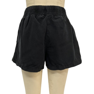 Hatch Soft Black Asher Under The Bump Maternity Shorts Size 3