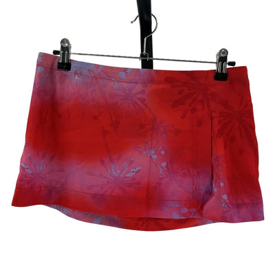 Miaou Vibrant Multicolor Micro Mini Skirt Size S