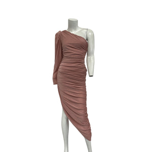 Lpa 'Roksana' Pink Nylon Dress Size S