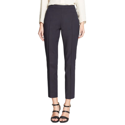 Akris Sleek Blue Franca Techno Cotton Pants Size 2