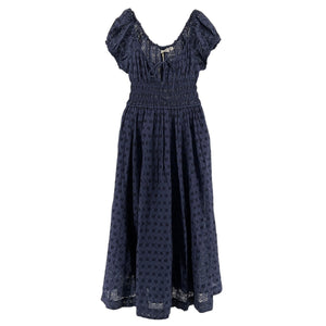 Dôen 'Quinn' Blue Cotton Dress Size XXS - NWT