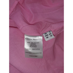 Rebecca Vallance Striped Pink Mimi Mini Dress Size 8 NWT