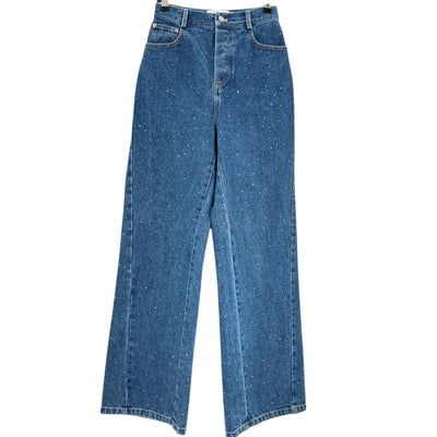 Significant Other Speckled Blue Juno Denim Jeans Size 4