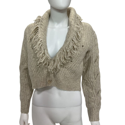 Dh New York Chunky Oat Mika Cardigan Size S NWT