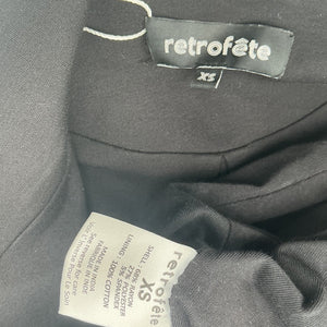 Retrofête Embellished Black Neely Blazer Size XS