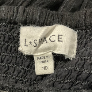 Lspace Cutout Black Zuri Dress Size M