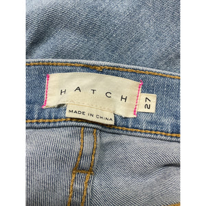 Hatch Classic Light Wash Slim Maternity Denim Jeans Size 27