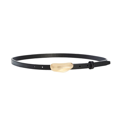 Retrofête Sculptural Black Britney Belt Size S
