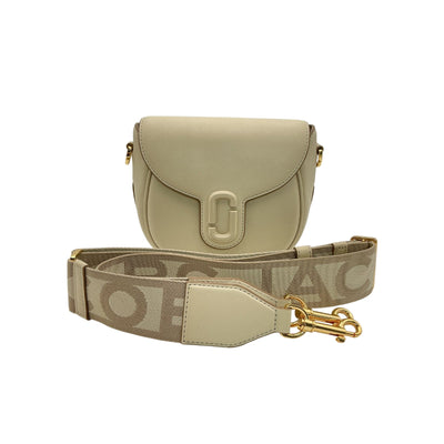 Marc Jacobs Covered Beige J Marc Saddle Bag