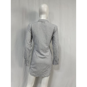 L'Academie 'Cloudline' White Cotton Dress Size XS