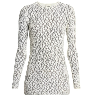 Isabel Marant Stretch Lace Cream Gaelle Top Size 38