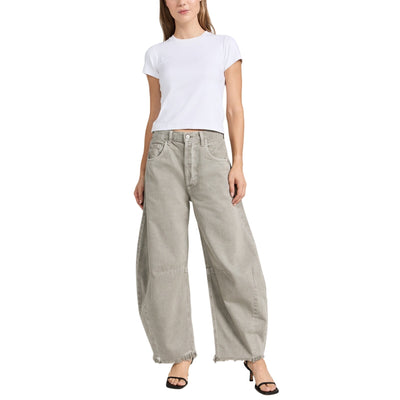 Citizens Of Humanity Relaxed Heather Grey Horseshoe Denim Jeans Size 27