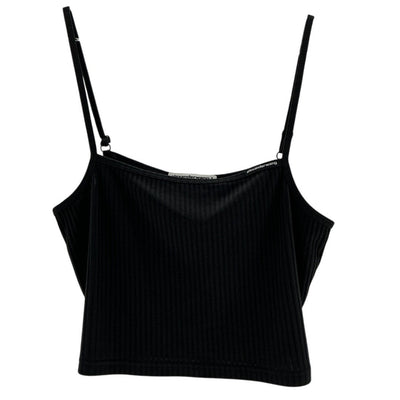 Alexanderwang.t Ribbed Black Camisole Top Size S