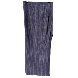 Misa Los Angeles Ribbed Purple Gloria Skirt Size M
