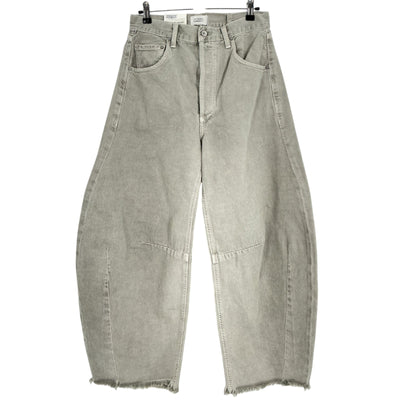 Citizens Of Humanity Relaxed Heather Grey Horseshoe Denim Jeans Size 27
