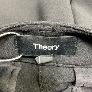 Theory Sleek Black Cargo Pants Size 4